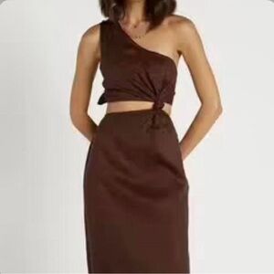 DISSH Brown Midi Dress